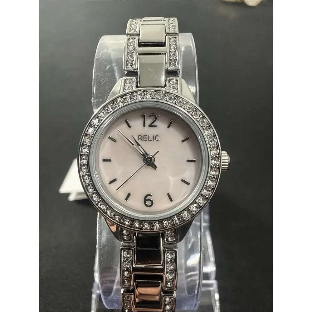 NEW RELIC BY FOSSIL ZR-34571 RUNNING PERFECTLY WITH TAGS STILL ON IT!! (B10)